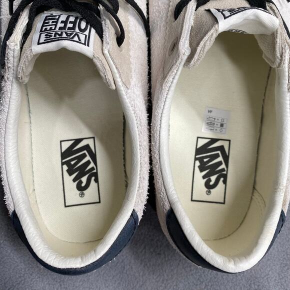 Vans Sport Low Lace Up Skate Shoe Mens 9.5 Womens 11 Marshmallow Navy‎ Blue main image 8